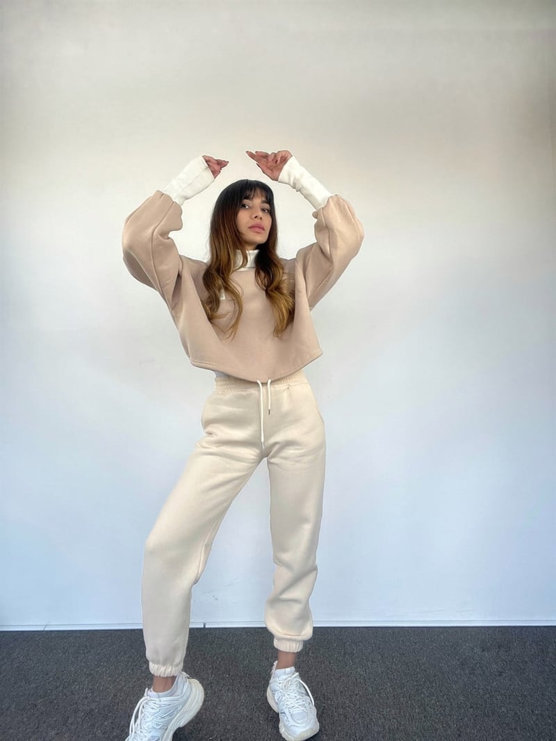 Mariana Balıkçı Yaka Sweatshirt