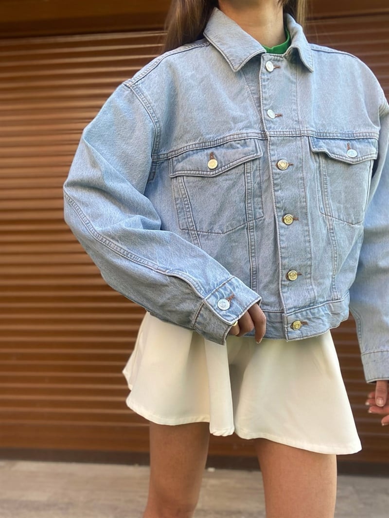 Orijinal Marka Denim Ceket 