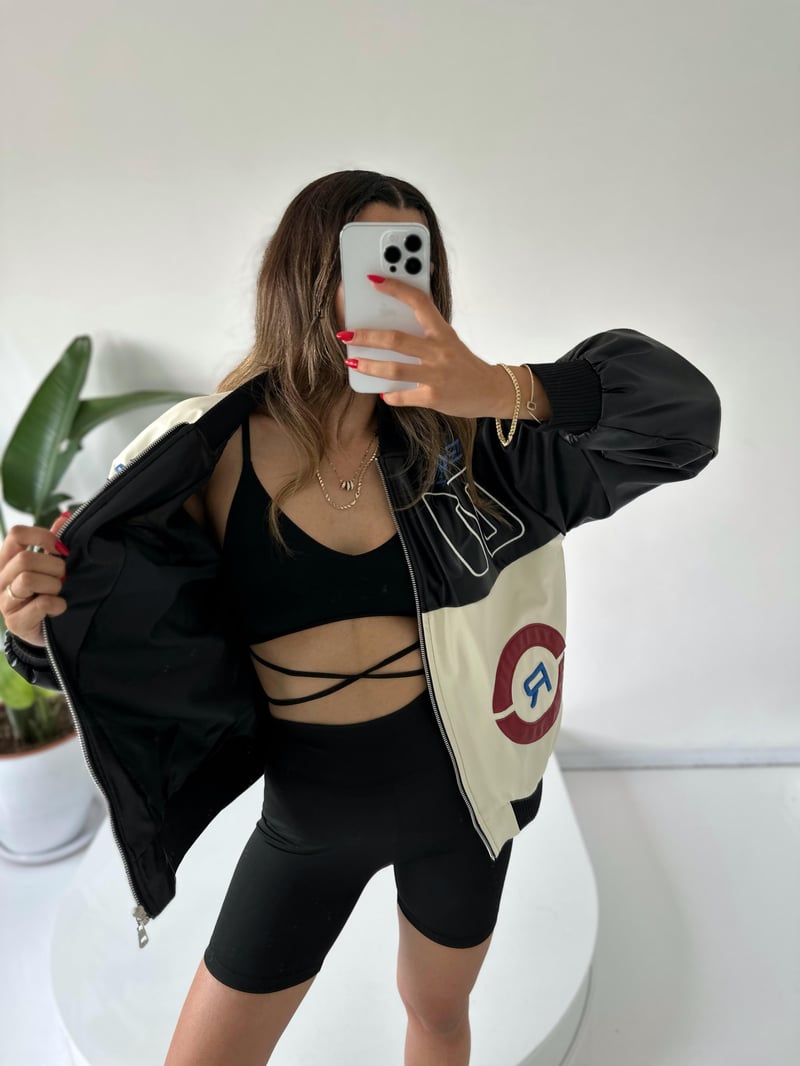 Oversize Bomber Ceket 