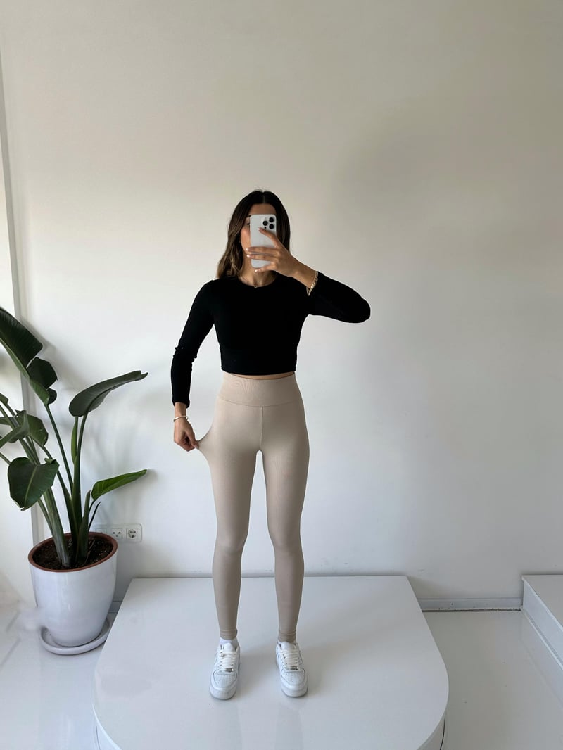 Taş Şardonlu Fitilli Toparlayıcı Tayt