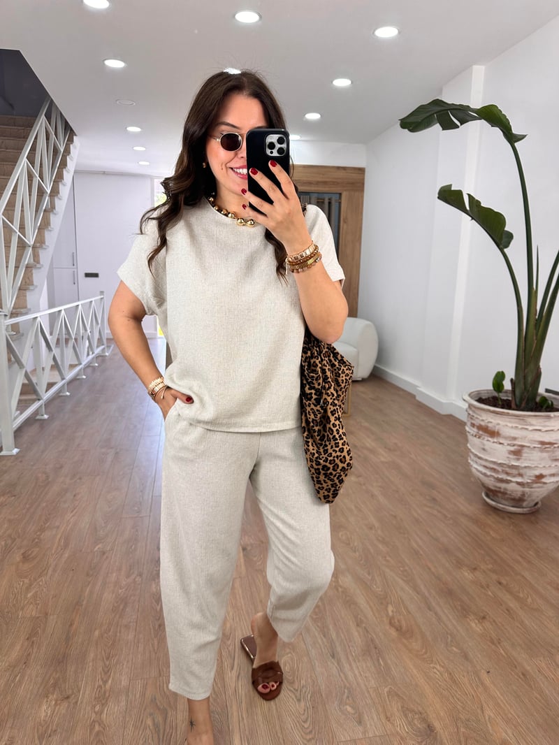 %100 Keten Basic Takım