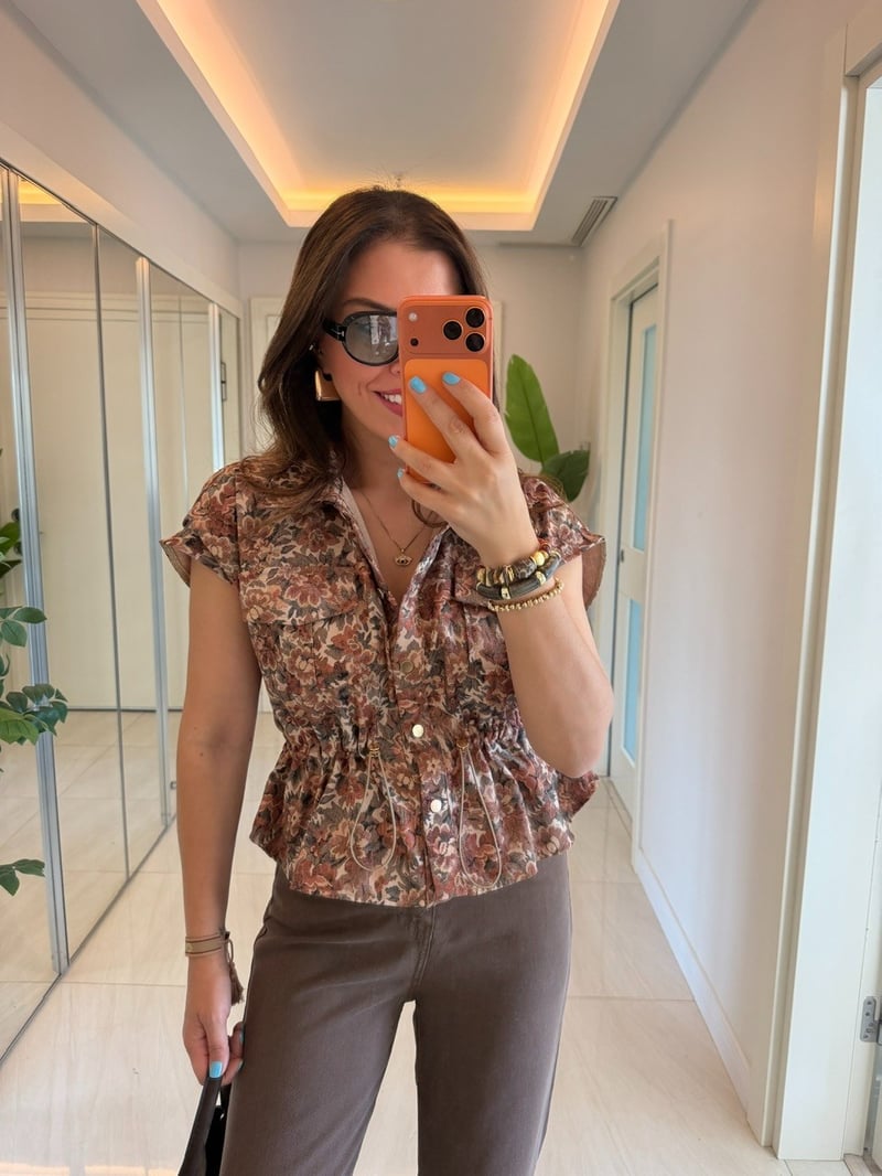 Yumuşak Jakar Dokulu Beli Büzgülü Yelek