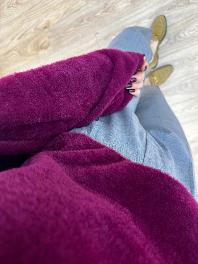 Basic Yumoş Kazak - Bordo