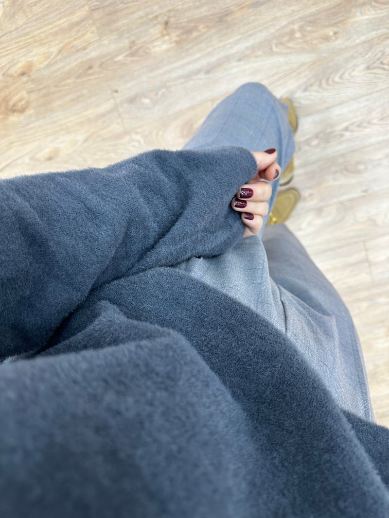 Basic Yumoş Kazak - Gri