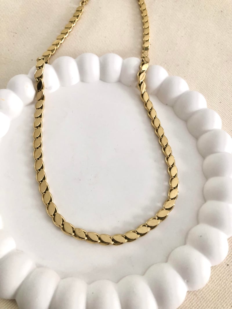 Çelik Arpa 45 cm Kolye