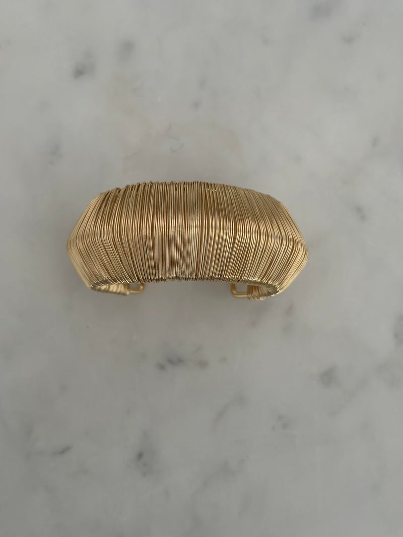Geniş Vip Seri Gold Tasarım Ayarlanabilir Kelepçe