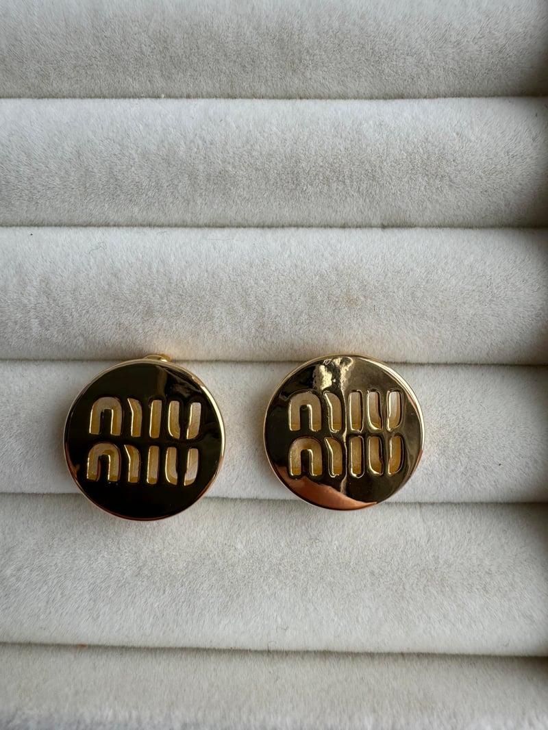 Marka Model Gold Küpe 2cm