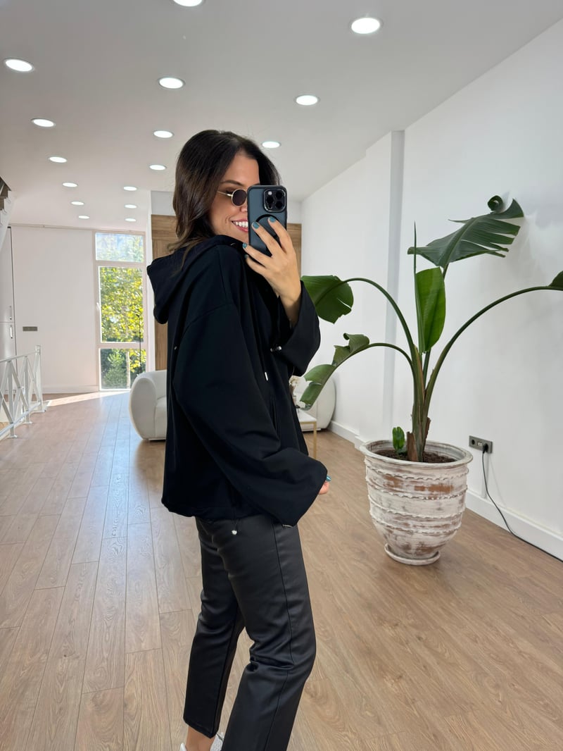 Marka Model Kapüşonlu Sweatshirt