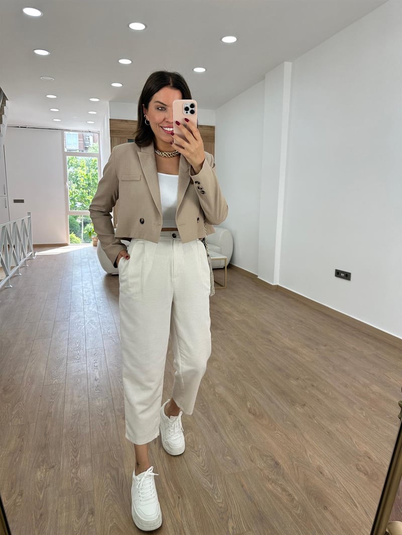 Marka Model Keten Ceket-Camel