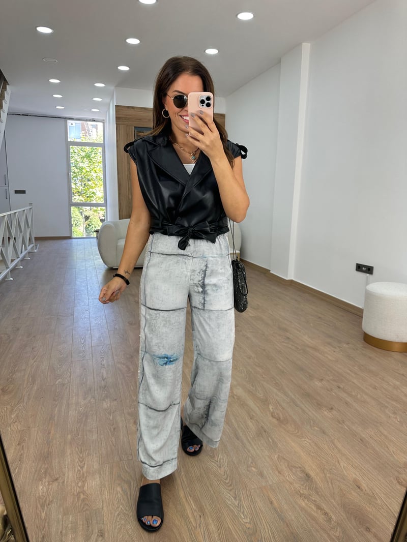 Marka Model Payetli Pantolon