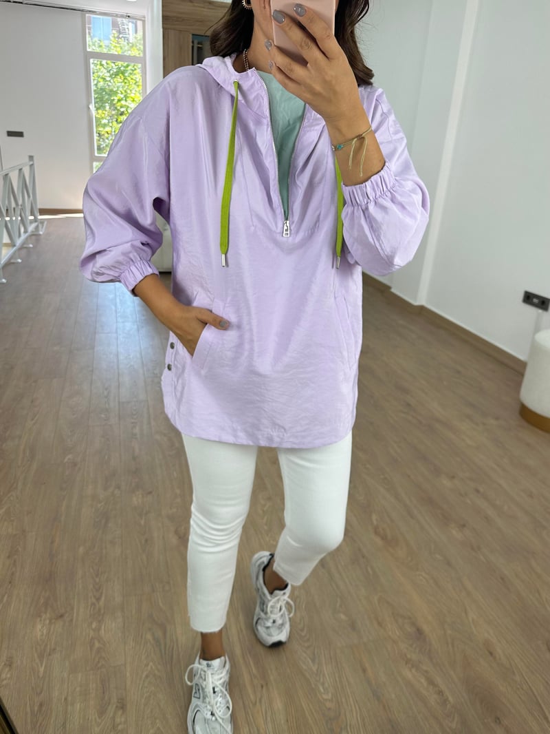 Marka Model Tasarım Sweat Yağmurluk