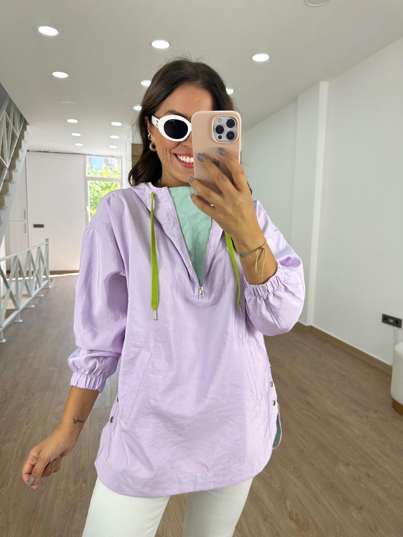 Marka Model Tasarım Sweat Yağmurluk