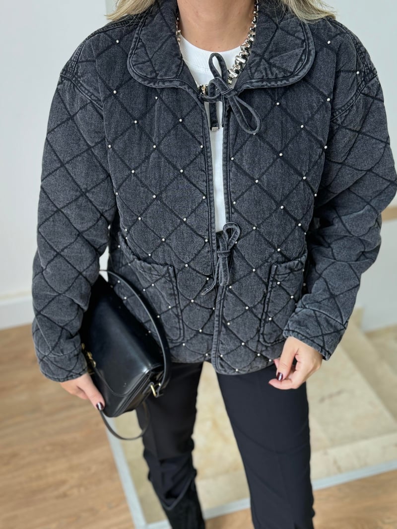 Marka Model Taşlı Tasarım Ceket