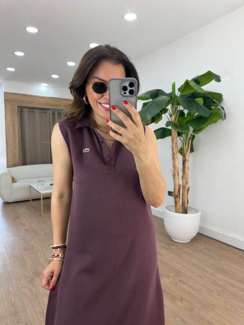 Orijinal Marka Basic Midi Elbise - Bordo