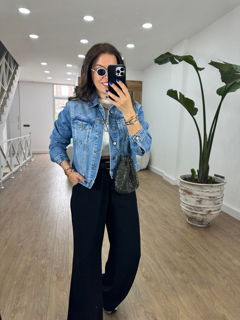 Orjinal Marka Basic Denim Ceket