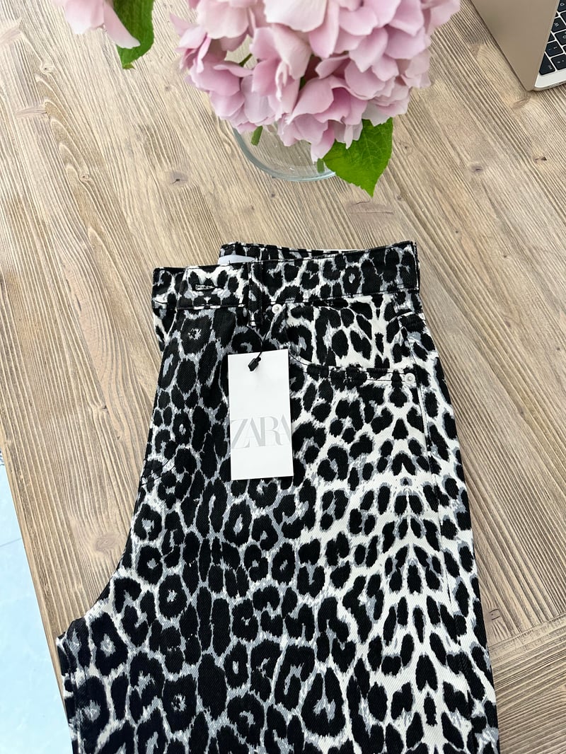 Paçası Kesik Leopar Jean-Gri
