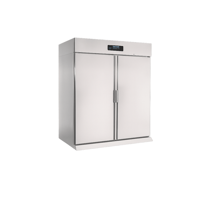 Frenox  182x121x221 cm.1400 lt. 2/1 Tepsi Arabası Kapasiteli Dik Tip Derin Dondurucu PA-VL14-RO-R290  