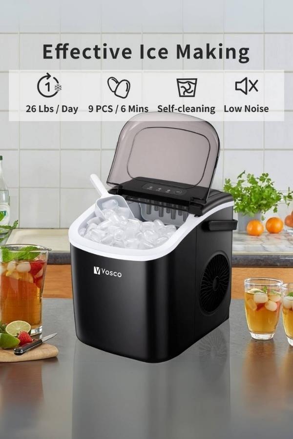 Vosco Ekonomik Set Üstü Buz Makinesi 12 Kg VHZB-12H