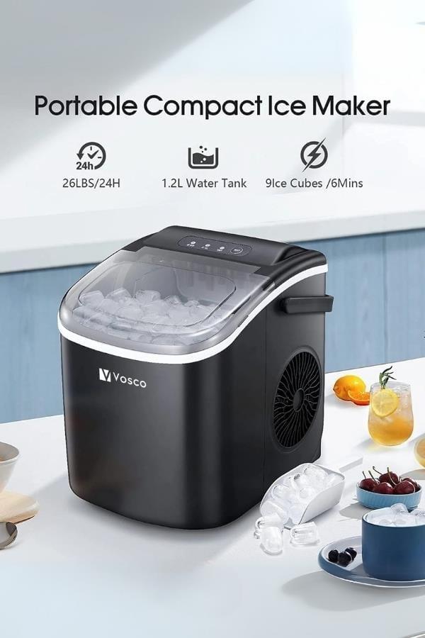  Vosco Ekonomik Set Üstü Buz Makinesi 12 Kg VHZB-12H