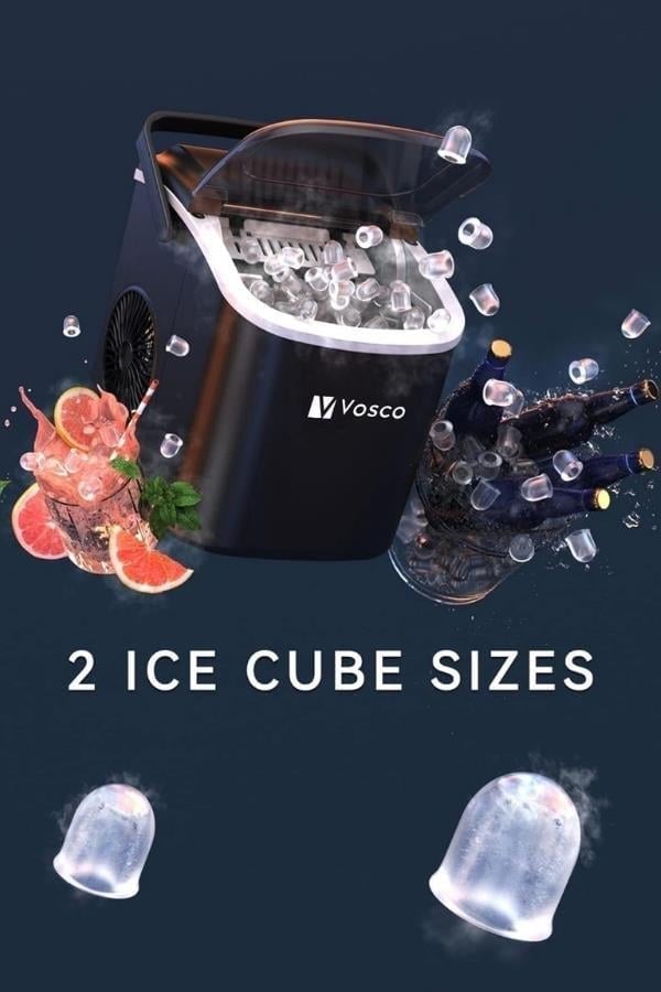  Vosco Ekonomik Set Üstü Buz Makinesi 12 Kg VHZB-12H