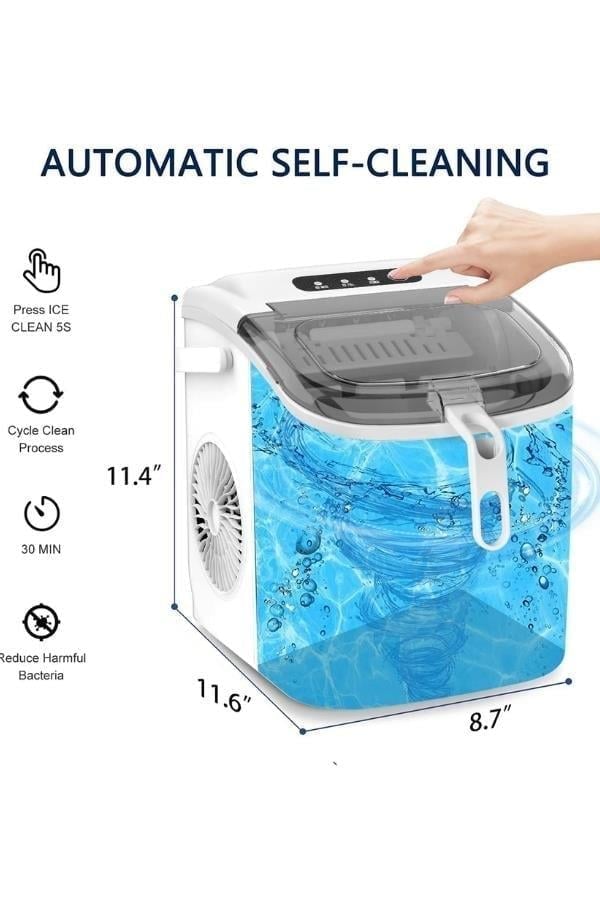  Vosco Ekonomik Set Üstü Buz Makinesi 12 Kg VHZB-12H