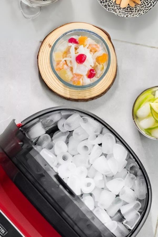  Vosco Pro Set Üstü Buz Makinesi 12 Kg VHZB-12C