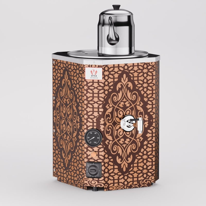 Anka Bakır Yeni Nesil Jumbo Çay Makinesi / Kompakt Tasarım, İhtiyaca Odaklı Yapı ,(BYNC1)