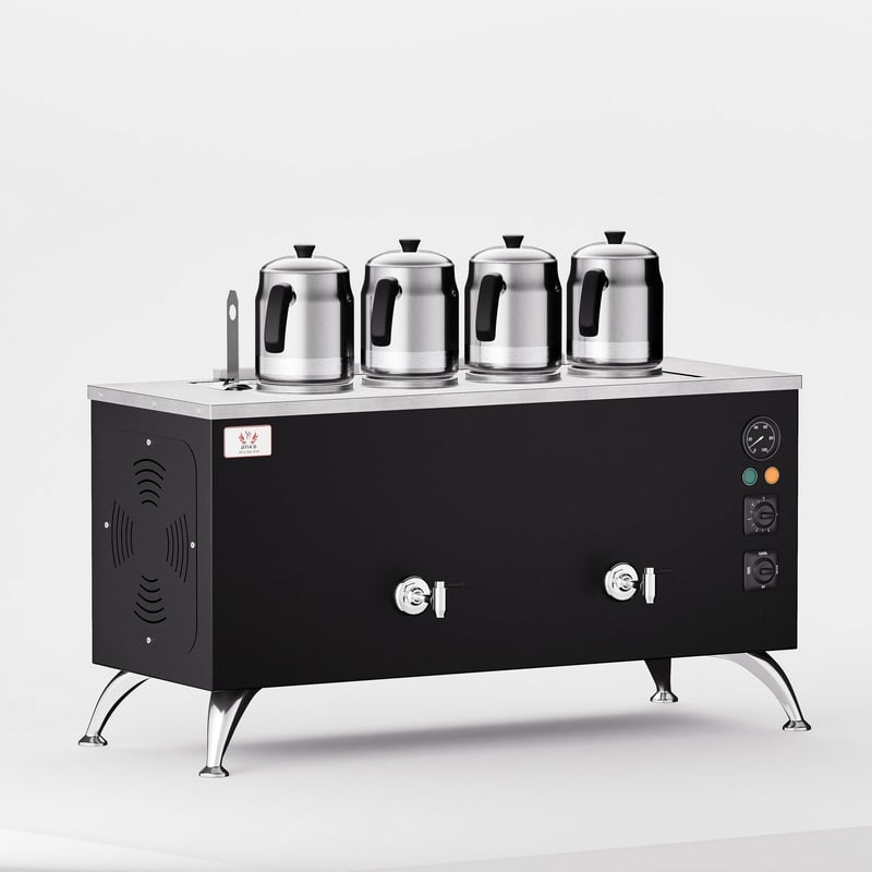 Anka Black Pro Compact Elektrikli Çay Makinesi / Kompakt Tasarım, Profesyonel Kullanım,(BPE4)