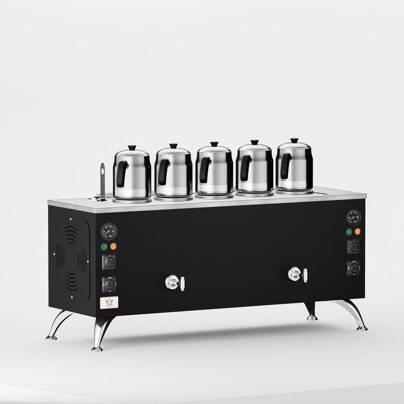 Anka Black Pro Compact Elektrikli Çay Makinesi / Kompakt Tasarım, Profesyonel Kullanım,(BPE5)