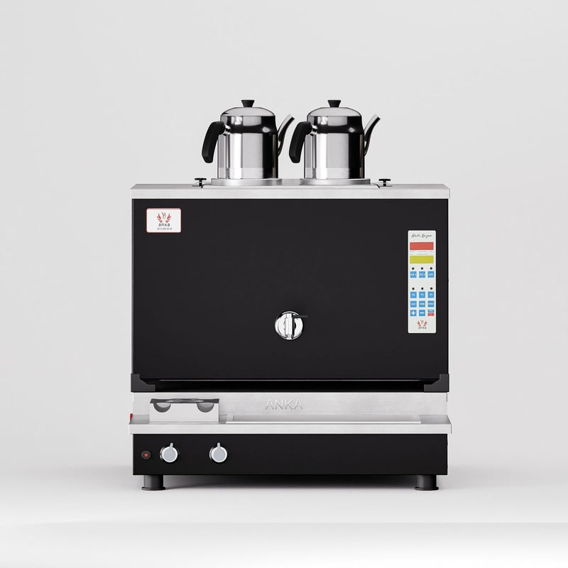 Anka Black Pro Plus Smart S2 Çay Makinesi / Hibrit Enerji, Dijital Zaman Programlı Kontrol (BPPO-S2)
