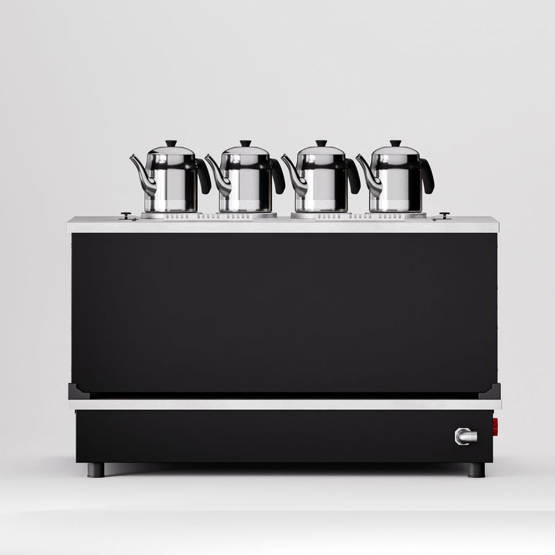 Anka Black Pro Plus Smart S4 Çay Makinesi / Hibrit Enerji, Dijital Zaman Programlı Kontrol (BPPO-S4)