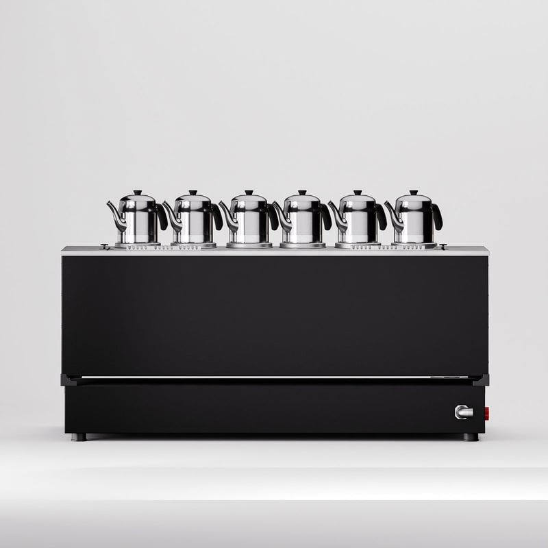 Anka Black Pro Plus Smart S6 Çay Makinesi / Hibrit Enerji, Dijital Zaman Programlı Kontrol (BPPO-S6)