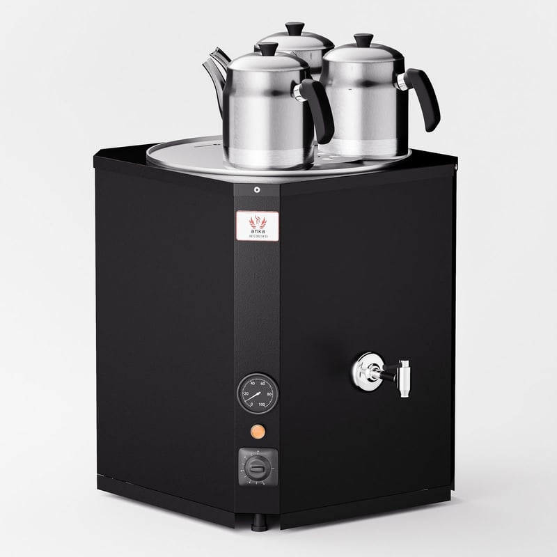 Anka Black Yeni Nesil Jumbo Çay Makinesi / Kompakt Tasarım, İhtiyaca Odaklı Yapı (YNC3)