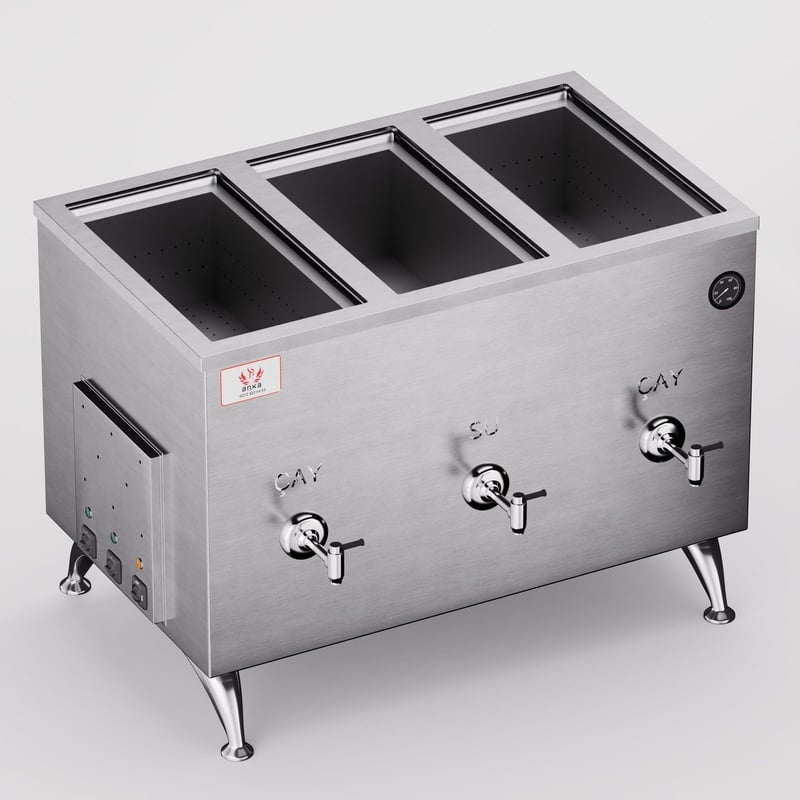 Anka Mega Elektrikli Çay Makinesi / Yüksek Kapasite, Endüstriyel Çay Makinesi (MG800)