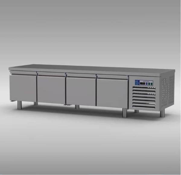 Astema Cihaz Altı Buzdolabı, 4 Kapılı, 230*60*60 cm