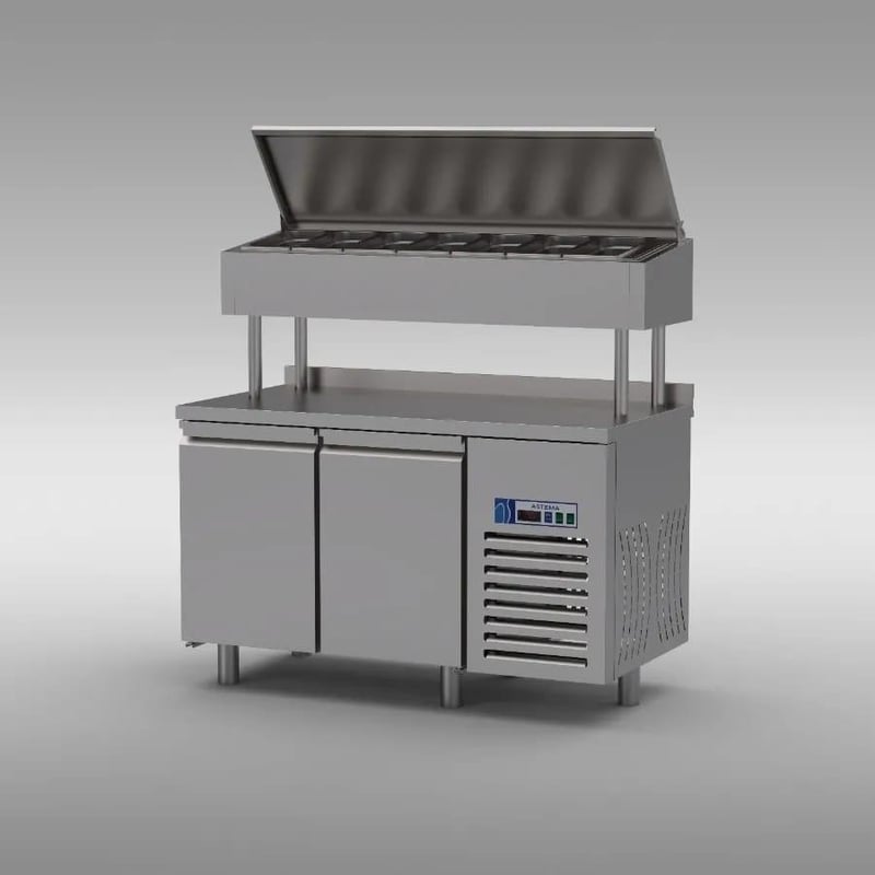 Astema Make Up Pizza Hazırlık Dolabı Yüksek Model, 137*70*85/135 cm