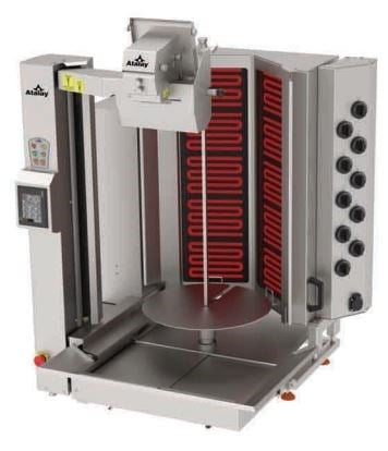 Atalay 10 Radyanlı Elektrikli Geniş Kesim Compact Döner Robotu, ADR-C1-10E-GK