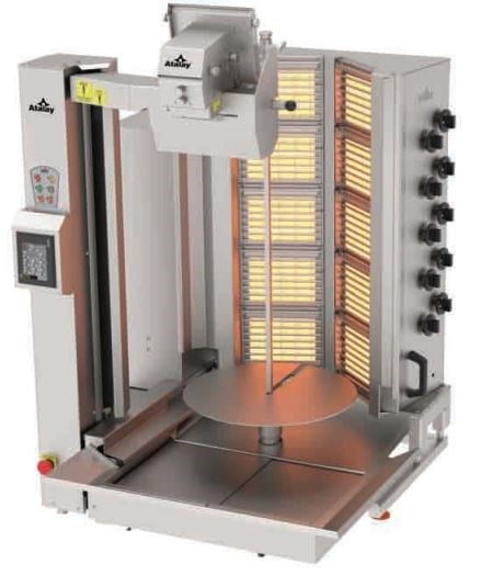 Atalay 10 Radyanlı Gazlı Geniş Kesim Compact Döner Robotu, ADR-C1-10G-GK