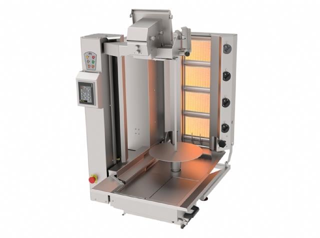 Atalay 4 Radyanlı Gazlı Geniş Kesim Compact Döner Robotu, ADR-C1-4G-GK