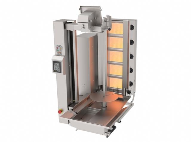 Atalay 5 Radyanlı Gazlı Geniş Kesim Compact Döner Robotu, ADR-C1-5G-GK