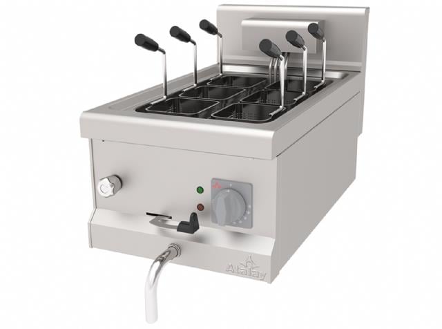 Atalay 6 Sepetli Makarna Pişirme Makinesi, 40 x 70 x 30 AMP - 470