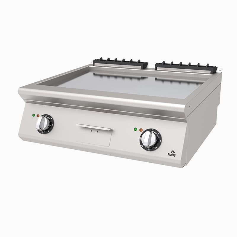 Atalay 80 cm Düz Elektrikli Krom Pleyt Izgara 80x73x30, AEI - 873 CR