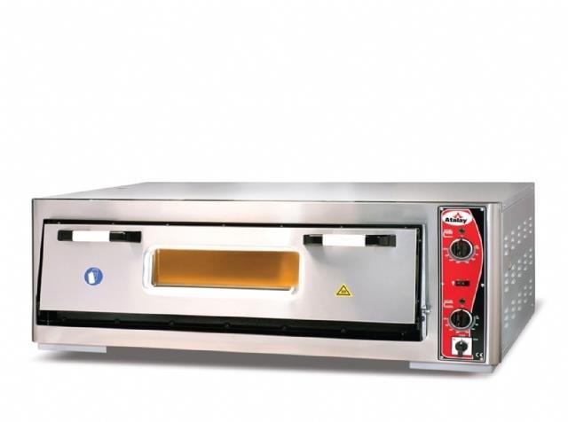 Atalay 92x92 Tek Katlı Elektrikli Pizza Fırını 119x103x43 cm, APF - 92/1
