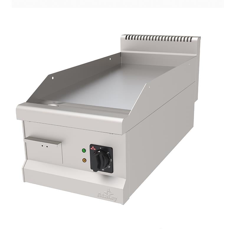 Atalay Düz 40 cm Elektrikli Krom Pleyt Izgara, 40 x 90 x 30, AEI - 490 / S CR