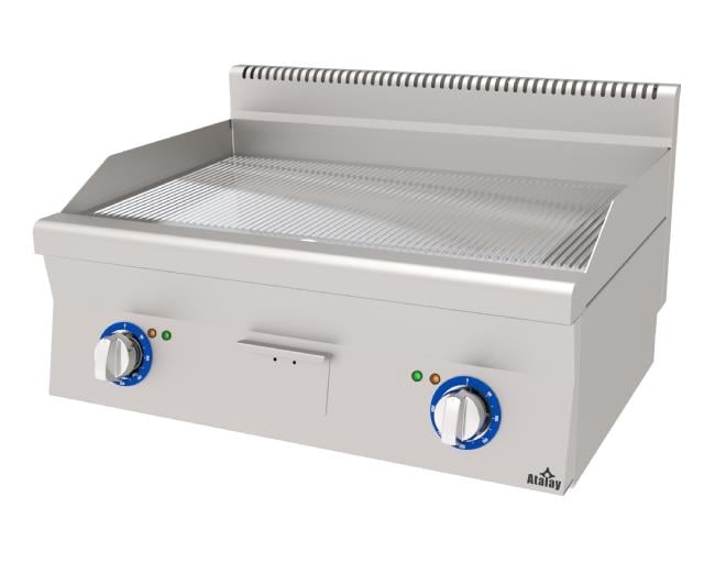 Atalay Elektrikli Oluklu 80 cm Krom Playt Izgara, 800x600x300, E AEI - 860 / N CR