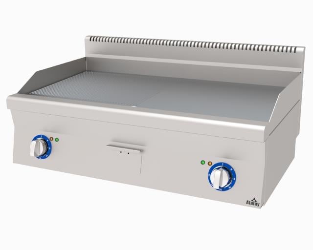 Atalay Elektrikli Yarı Oluklu 100 cm Playt Izgara, 1000 x 600 x 300, E AEI - 1060 / ND