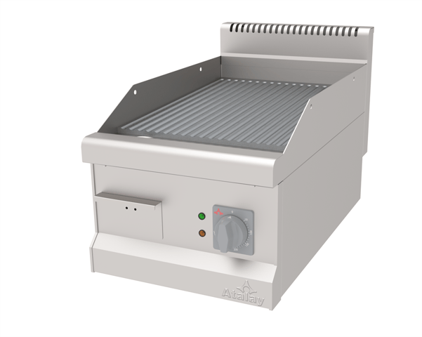 Atalay Oluklu 40 cm Elektrikli Pleyt Izgara, 40 x 70 x30, AEI - 470 / N