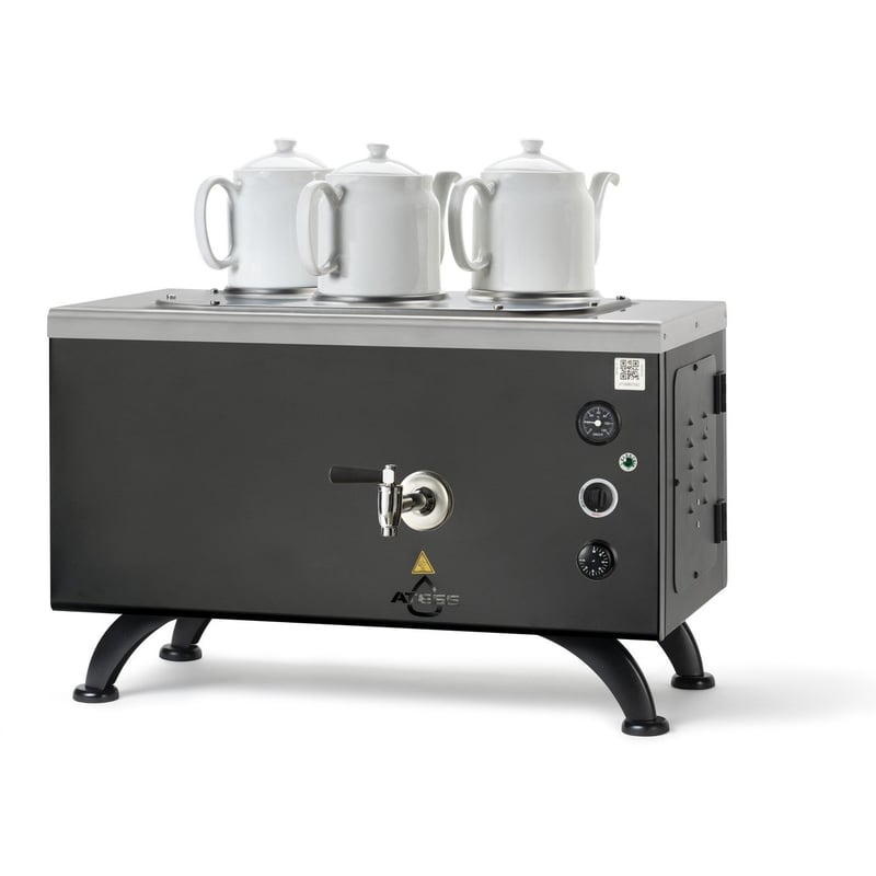 Ateşe Efes Analog Elektrikli Çay Kazanı, 3 Demlikli (EAE3)