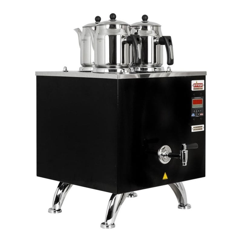Ateşe Titanium Keyfchi Akıllı Dijital Elektrikli Çay Kazanı, 2-3 Demlikli (TKSE02-03 / TKIE02-03 / TKAE02-03)