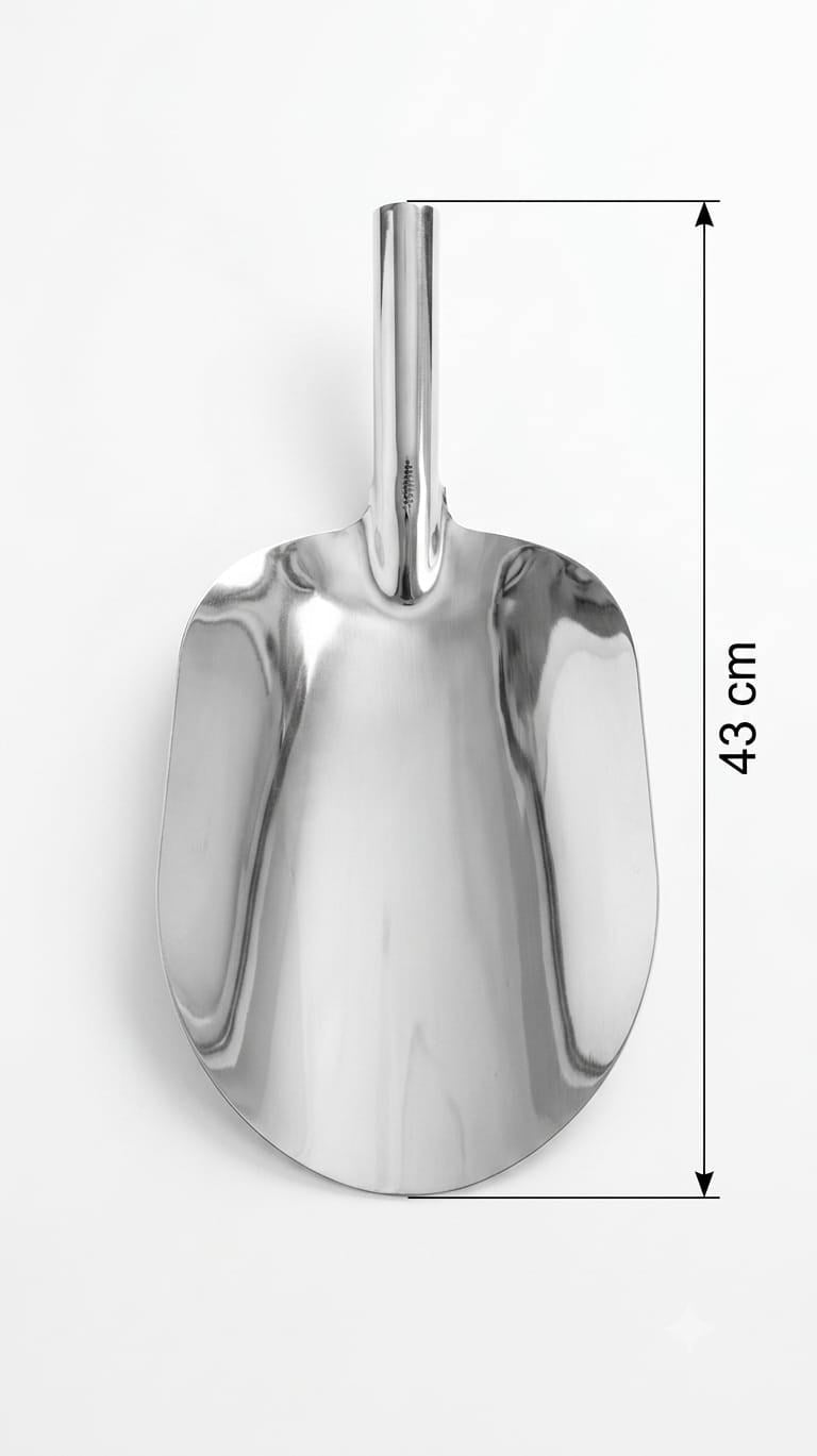 Boğaziçi Metal Paslanmaz Şaşula( Kürek ) 5 cm
